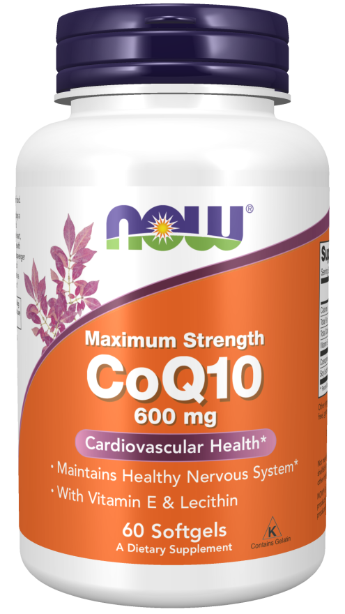 NOW Foods CoQ10 Extra Strength 600 mg