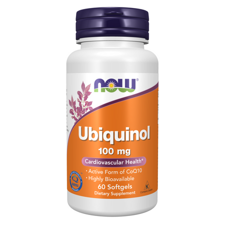 Now Foods Ubiquinol Koenzym Q10 100 mg 60 kapsúl