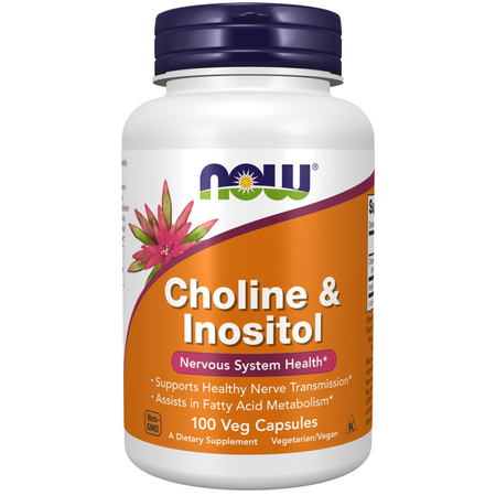 Now Foods Cholin Inositol 100 veg kapsúl