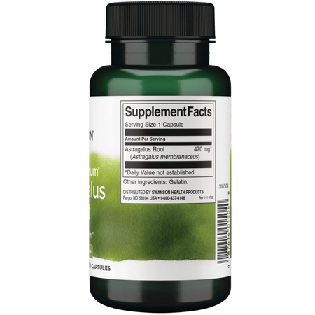 Swanson Astragalus (Kozinec) 470 mg 100 kapslí
