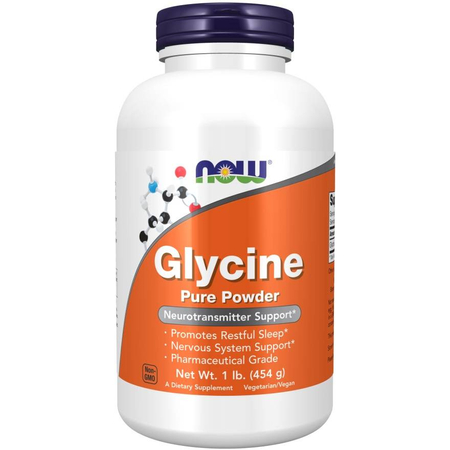 Now Foods Glycine Pure Powder 454 g
