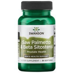 Swanson Saw Palmetto + Beta-Sitosterol 30 kapsúl