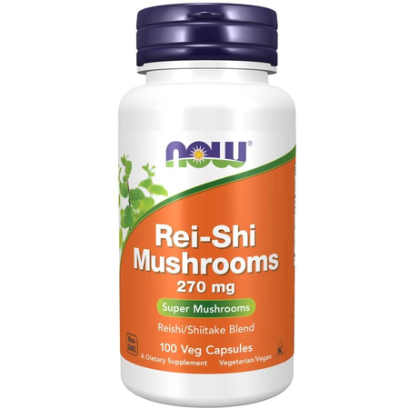 Now Foods Rei-Shi Mushroom 270 mg 100 veg kapsúl