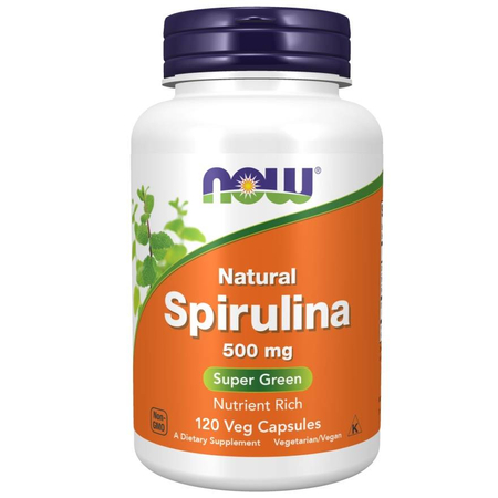 Now Foods Spirulina 500 mg 120 veg kapsúl