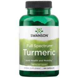Swanson Full Spectrum Turmeric 720 mg 100 kapsúl