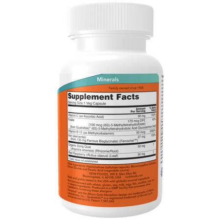 Now Foods Iron Complex Caps 100 kapsúl
