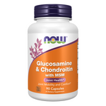 Now Foods Glukosamin, Chondroitin a MSM 90 veg kapsúl