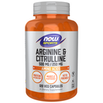 Now Foods Arginine 500 mg Citrulline 250 mg 120 veg kapsúl