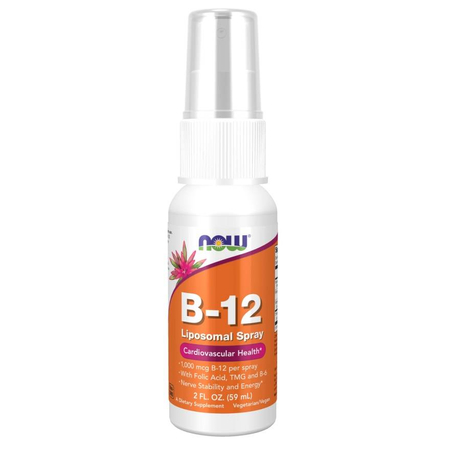 Now Foods Vitamin B-12 Liposomal Spray 59 ml