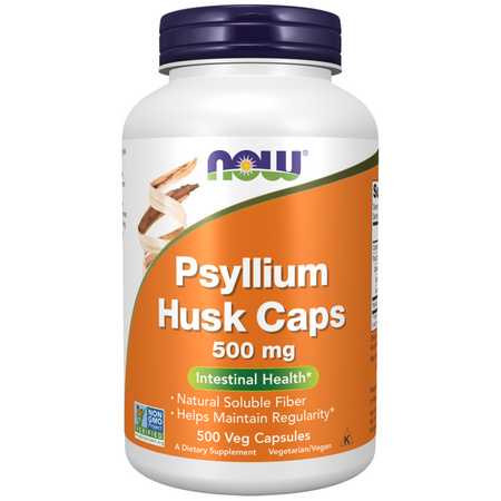 Now Foods Psyllium Husk Caps 500 mg 500 kapsúl