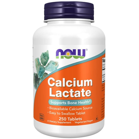 Now Foods Calcium Lactate 250 tablet