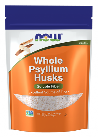 Now Foods Psyllium Husks, Whole 454 g