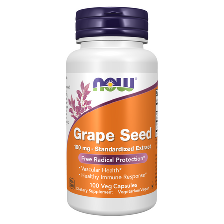 Now Foods Grape Seed 100 mg Extract 100 kapsúl