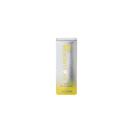 ALCINA Hyaluron 2.0 Eye Gel – očný gél s kyselinou hyalurónovou, 15 ml