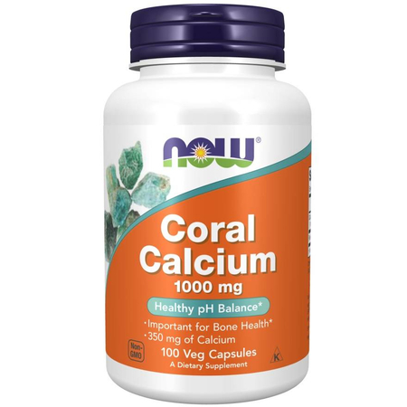 Now Foods Coral Calcium 1000 mg 100 kapsúl