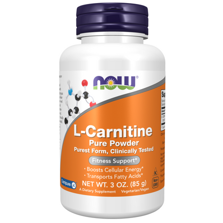 Now Foods L-Carnitine Pure Pudr 85 g