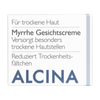 ALCINA For dry skin Facial Cream Myrrh – pleťový krém pre veľmi suchú pleť náchylnú na vysychanie, 50 ml