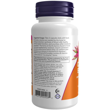 Now Foods Co-Enzyme B-Complex 60 veg kapsúl