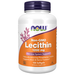 Now Foods Lecitín Sójový bez GMO 1200 mg 100 kapsúl