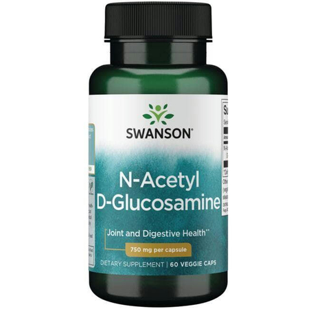 Swanson N-Acetyl D-Glucosamine (NAG) 750 mg 60 veg kapsúl