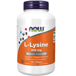 Now Foods L-Lysine 500 mg 250 tabliet