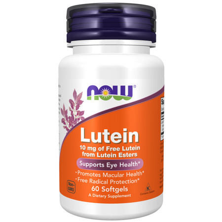 Now Foods Lutein 10 mg 60 kapsúl