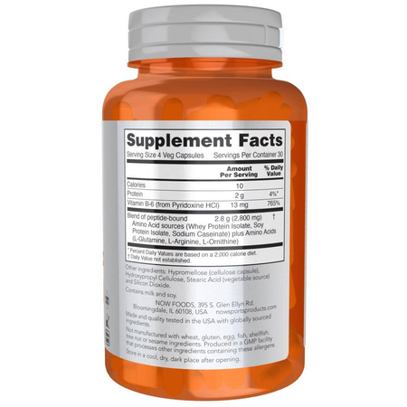 Now Foods Amino Complete 120 kapsúl