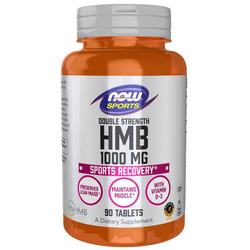Now Foods HMB 1000 mg Double Strength 90 tabliet