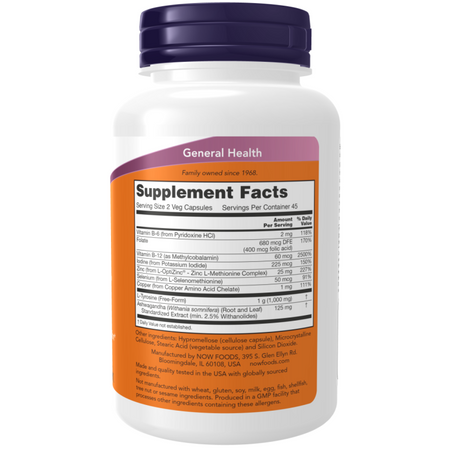 Now Foods Thyroid Energy 90 kapsúl