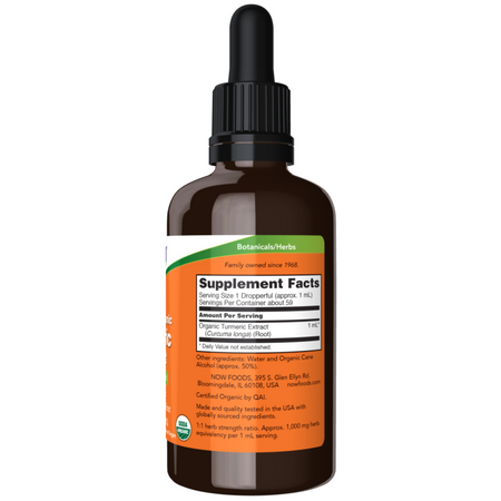 Now Foods Turmeric Extract Liquid 59 ml kvapky