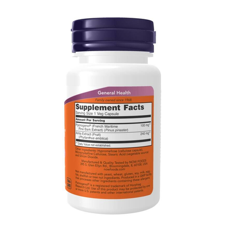 Now Foods Pycnogenol 100 mg 60 veg kapsúl