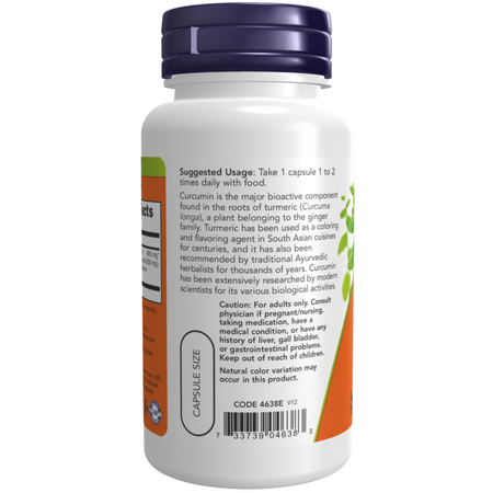 Now Foods Turmeric Curcumin 665 mg 120 kapsúl
