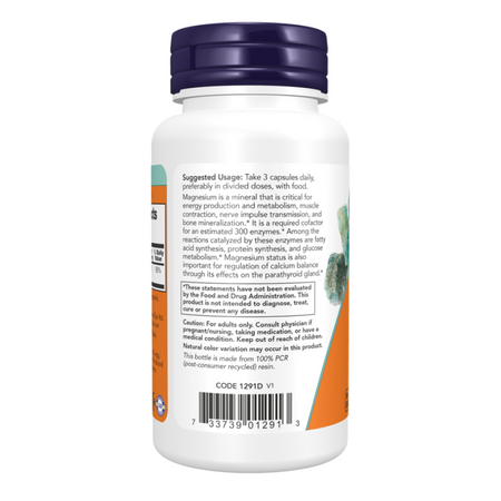 Now Foods Magnesium Citrate 120 veg kapsúl