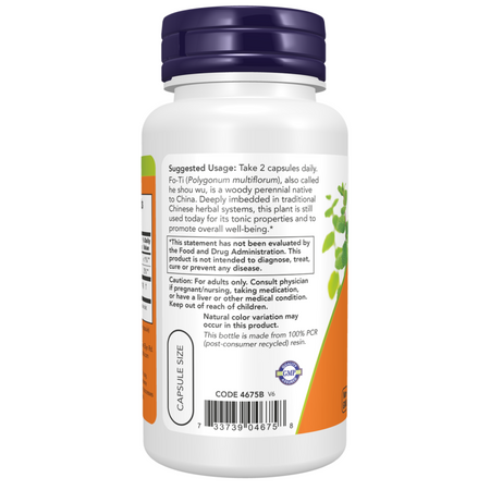 Now Foods Fo-Ti 560 mg 100 kapsúl