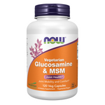 Now Foods Glucosamine a MSM (Vegetarian) 120 kapsúl