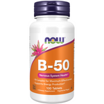 Now Foods Vitamin B-50 Complex 100 tabliet
