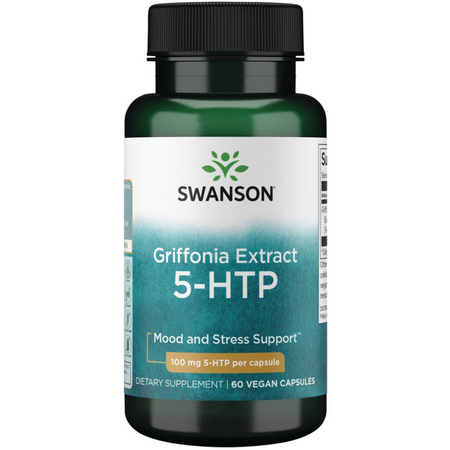 Swanson Griffonia Extract 5-HTP 60 veg kapsúl