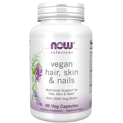 Now Foods Hair, Skin a Nails Vegan 90 veg kapsúl