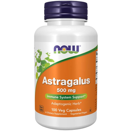 Now Foods Astragalus 500 mg 100 kapsúl