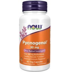 Now Foods Pycnogenol 30 mg 60 kapsúl
