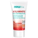 Now Foods XyliWhite Toothpaste Gel Kids Strawberry 85 g zubná pasta