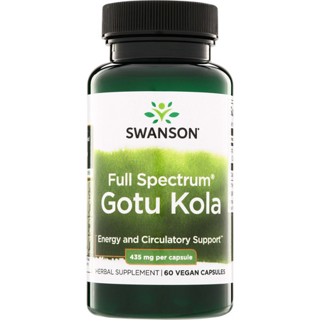 Swanson Full Spectrum Gotu Kola 435 mg 60 kapsúl