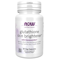 Now Foods Glutathione Skin Brightener + Ceramosides 30 veg kapsúl