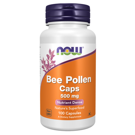 Now Foods Bee Pollen 500 mg 100 kapsúl