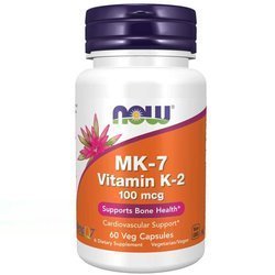 Now Foods MK-7 Vitamin K-2 100 mcg 60 veg kapsúl