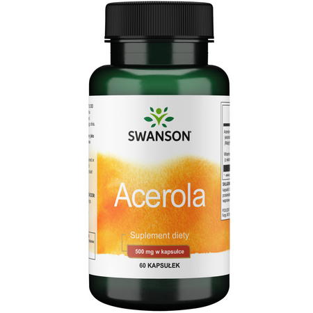 Swanson Acerola 500 mg 60 kapsúl