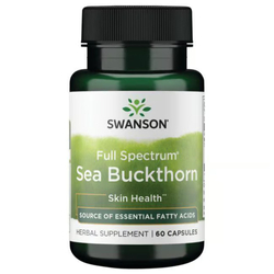 Swanson Full Spectrum Sea Buckthorn 400 mg 60 kapsúl