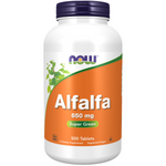 Now Foods Lucerna (Alfalfa) 650 mg 500 tabliet