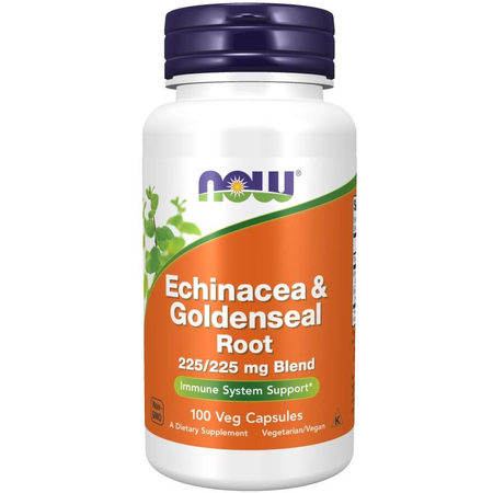 Now Foods Echinacea a Goldenseal Root 100 veg kapsúl