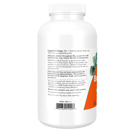 Now Foods Bone Meal Pudr 454 g